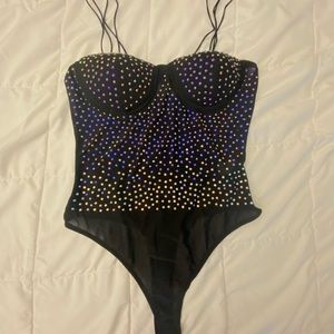 Bedazzled Body Suit
